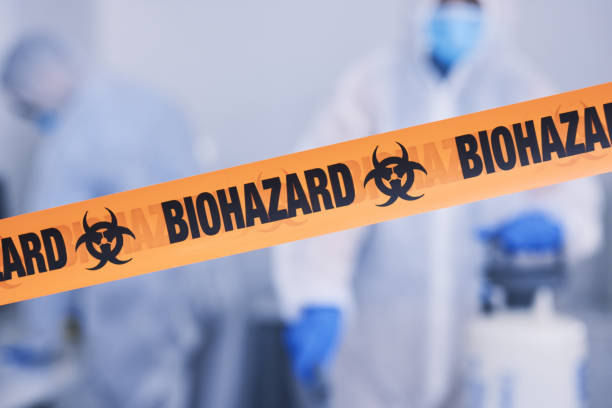 Professional Crime Scene Cleanup technician working in Colon, MI